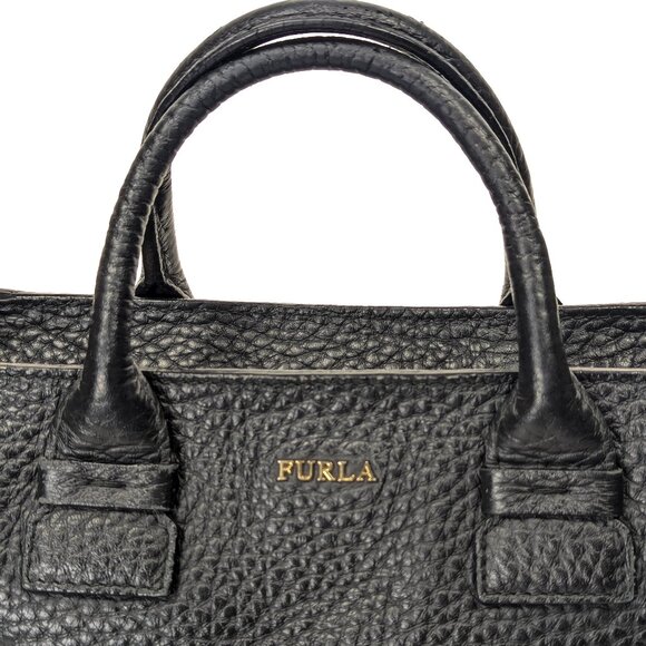 FURLA Capriccio Small Leather Tote Shoulder Bag - Picture 13 of 15